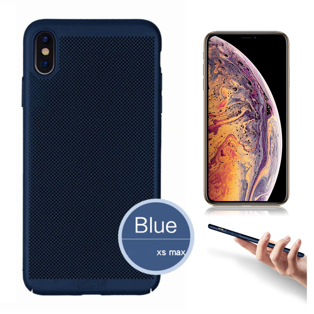 MOFI iPhone Xs Max heat dissipation Hülle - Blau