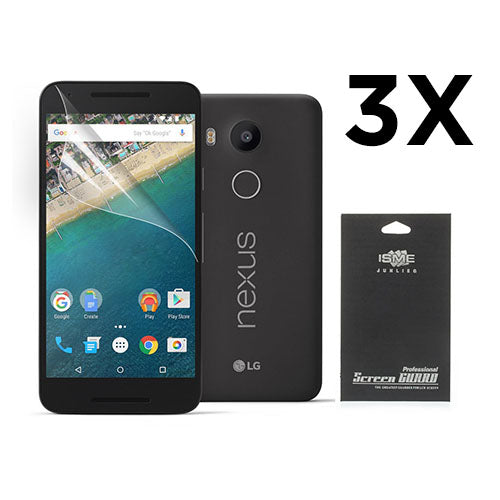 Bildschirmschutz für Google Nexus 5X. 3 Stück.