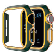 Apple Watch Series 6 / 5 44mm Farbe Schmuck Hülle - Grün / Roségold