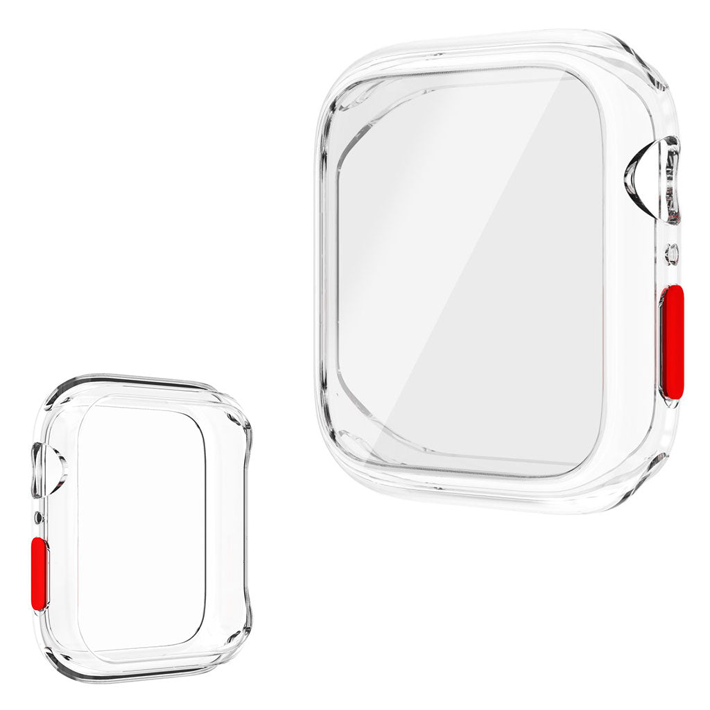 Apple Watch Series 6 / 5 44mm Hülle mit Gehärtetes Glas - Transparent