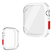 Apple Watch Series 6 / 5 44mm Hülle mit Gehärtetes Glas - Transparent