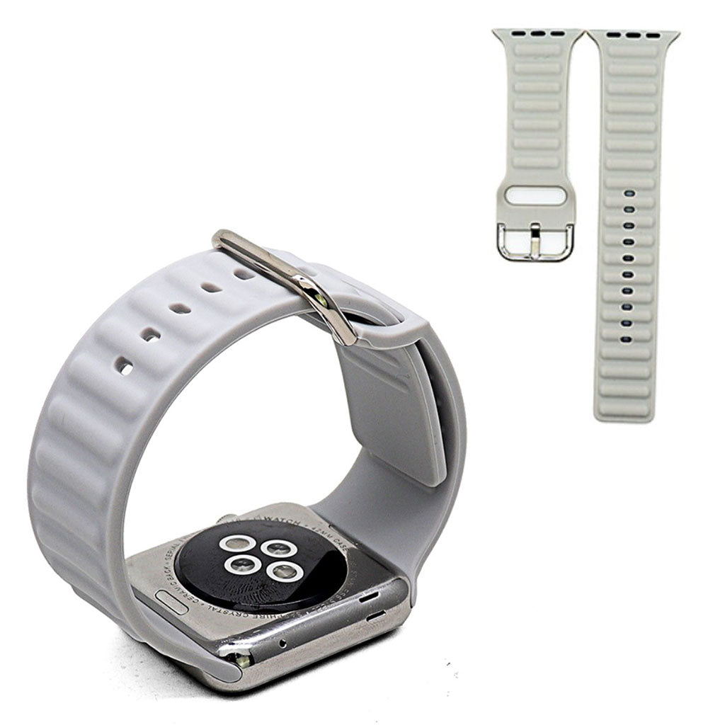 Apple Watch Series 6 / 5 40mm Silikon Uhrenarmband - Grau