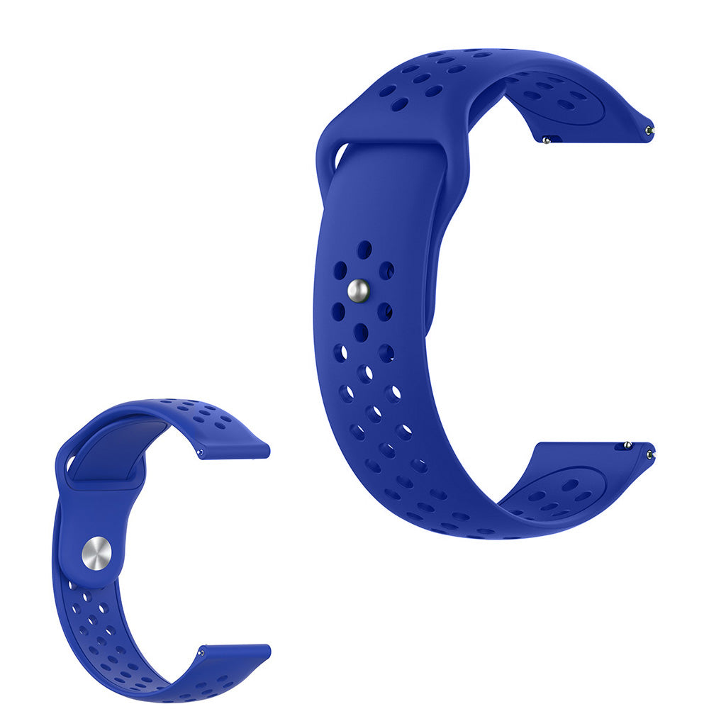 Samsung Gear S3 Glattes Loch Design Uhrenarmband - Babyblau