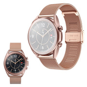 Samsung Galaxy Watch 3 (41mm) Rostfrei Stahl Uhrenarmband - Roségold