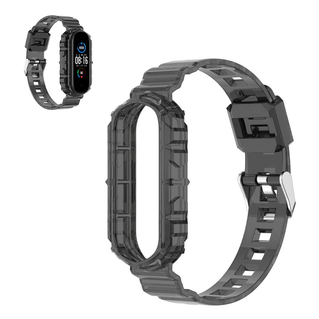 Xiaomi Mi Smart Band 6 Durchscheinend Uhrenarmband - Schwarz