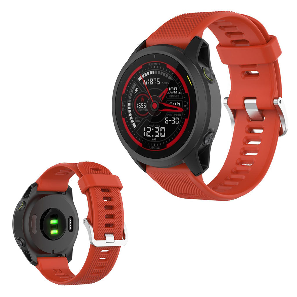 Garmin Forerunner 745 Silikon Uhrenarmband - Rot