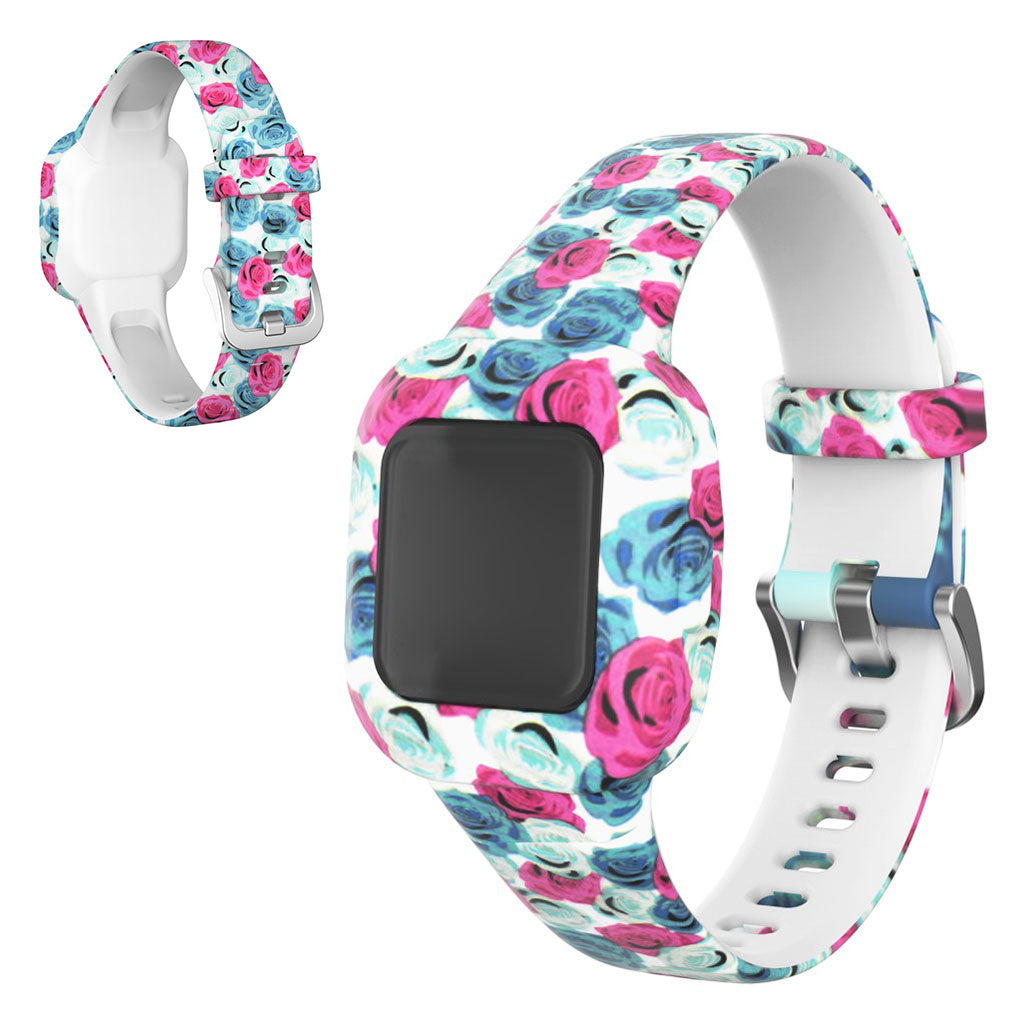 Garmin Vivofit Jr 3 Muster in Silikon Uhrenarmband - Blume