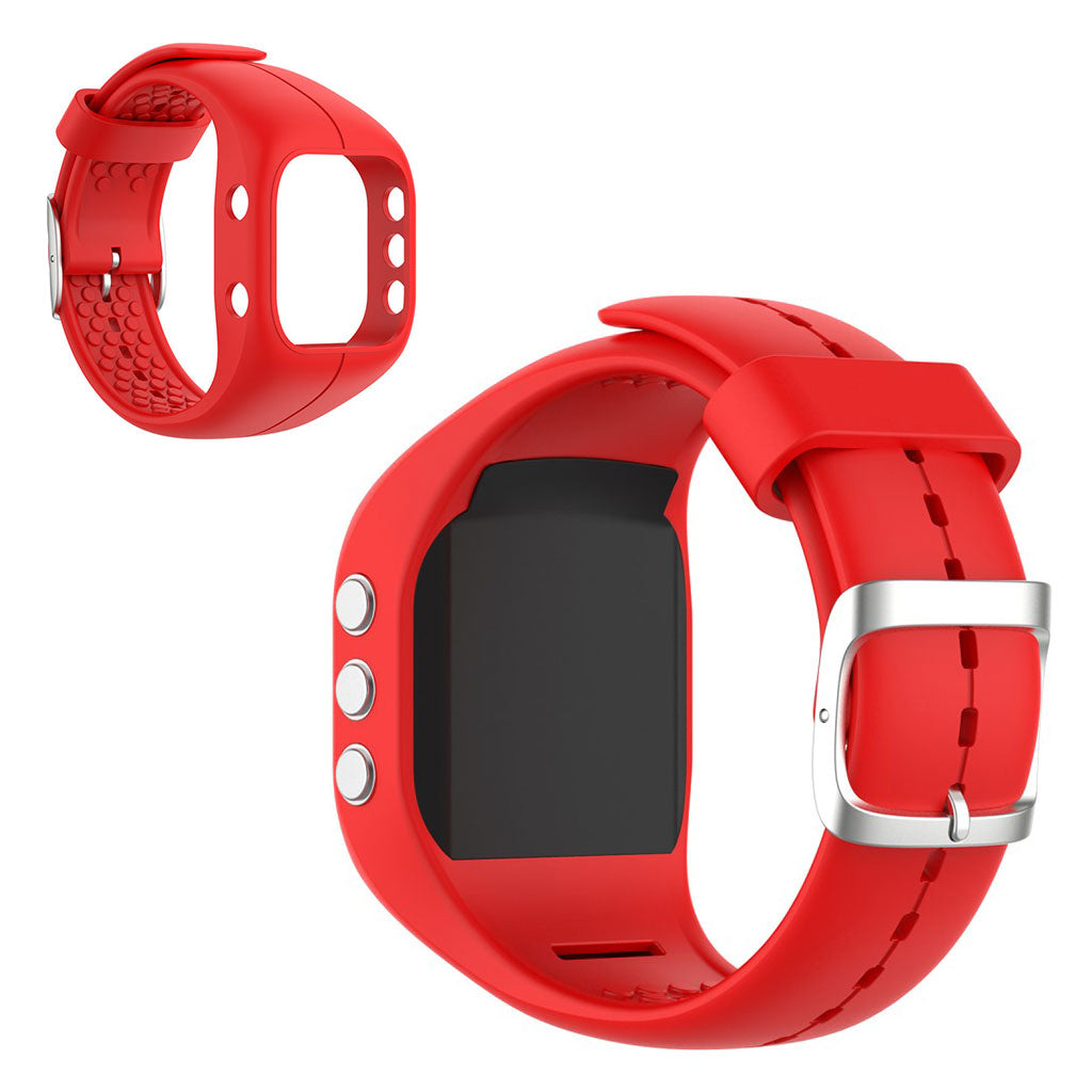 Polar A300 Silikon Uhrenarmband - Rot