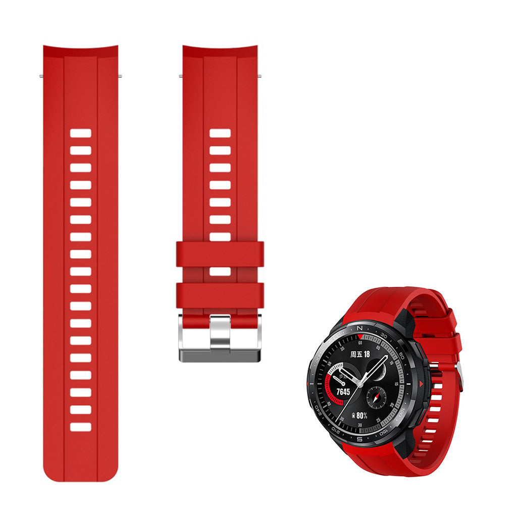 Honor Watch GS Pro Silikon Uhrenarmband - Rot
