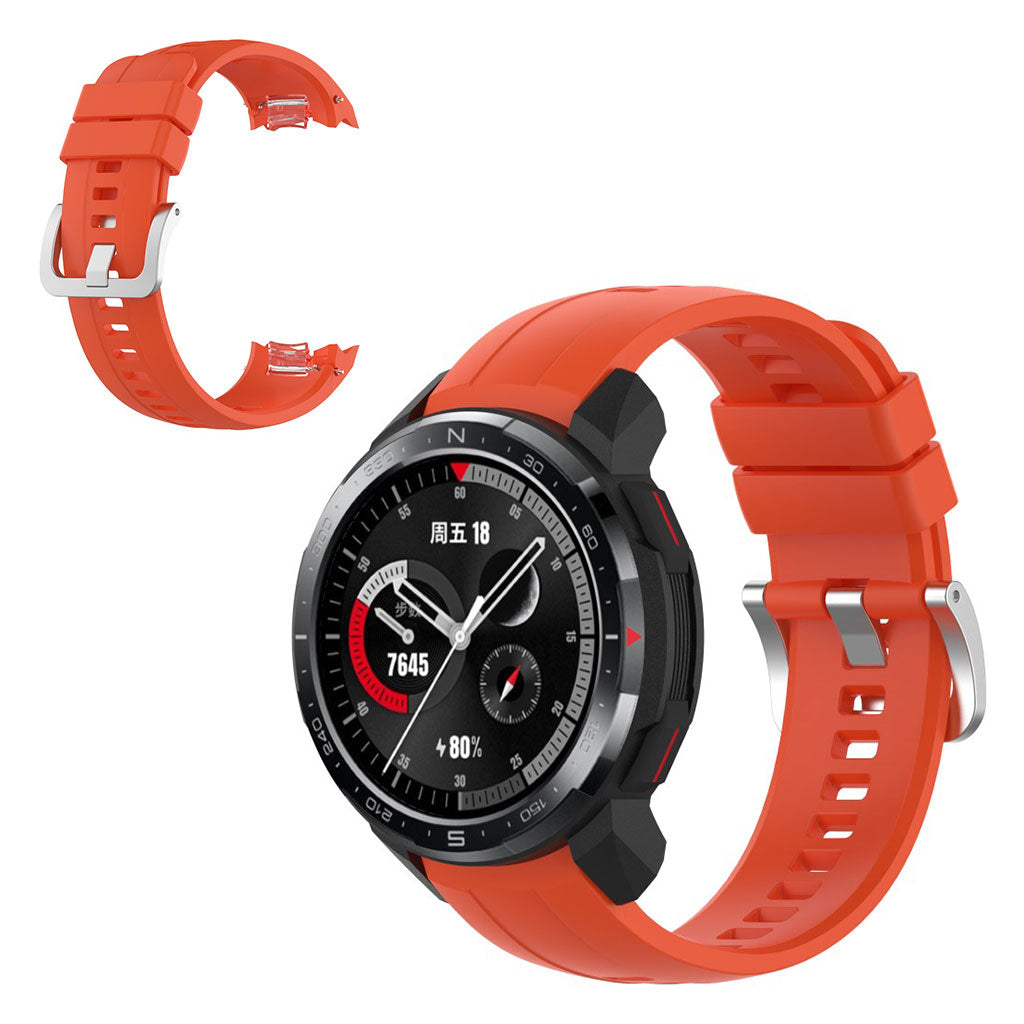 Honor Watch GS Pro Silikon Uhrenarmband - Orange