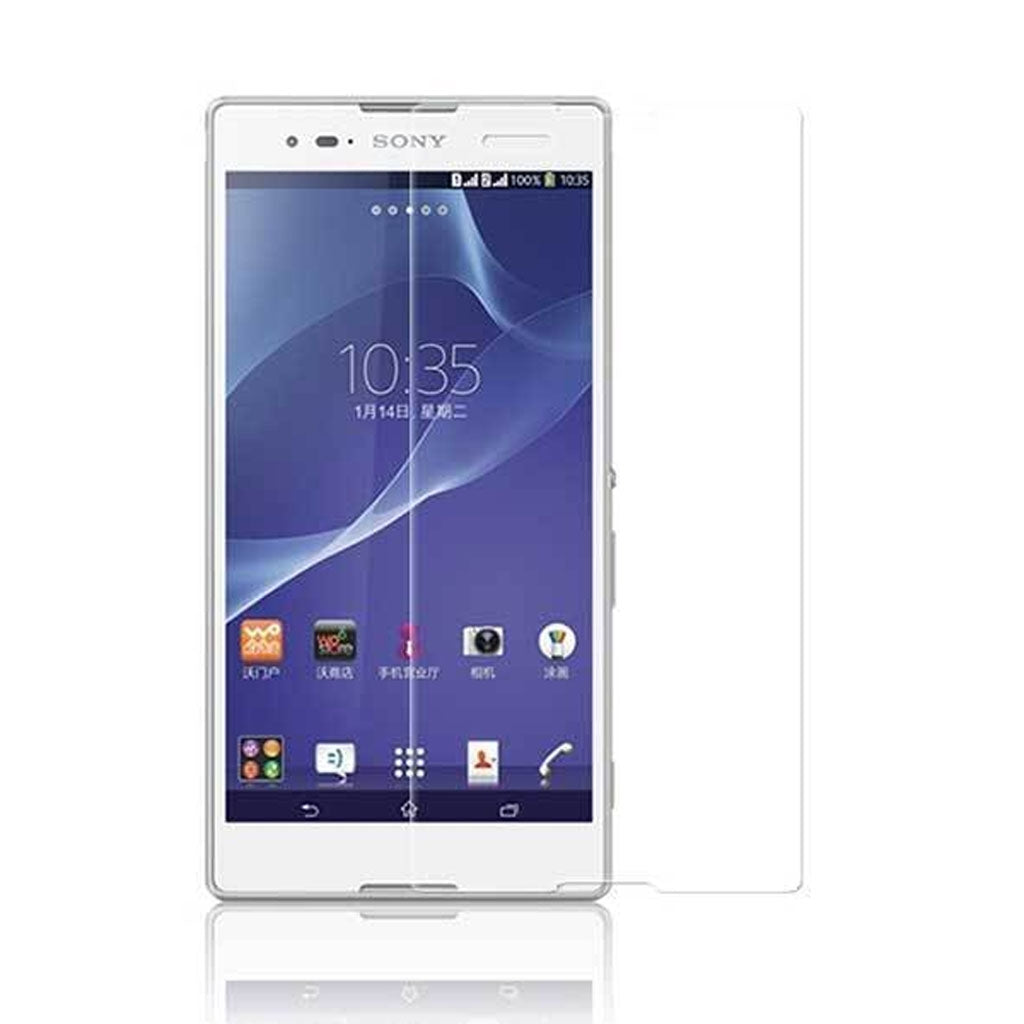 Sony Xperia T3 Bildschirm Hülle in Gehärtetem Glas